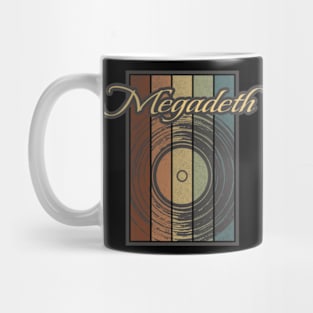 Megadeth Vynil Silhouette Mug